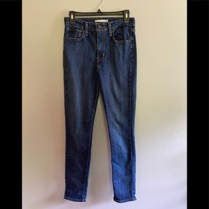 Levi Strauss & Co. High Rise Skinny Jeans